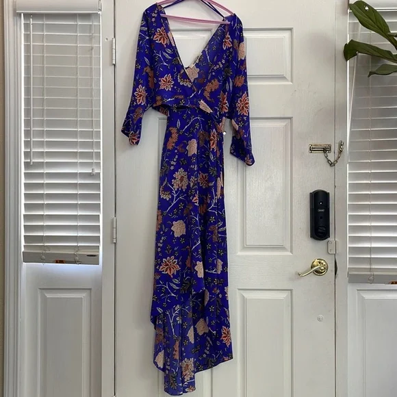 Diane Von Furstenberg | Dresses | Diane Von Furstenberg Asymmetric Wrap  Dress | Poshmark